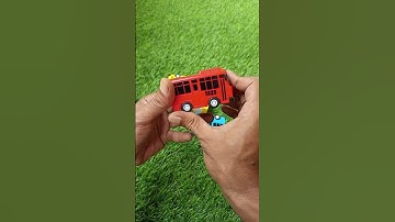 Unboxing and Testing Choo Choo Charles and Bus Tayo The Little No Talking With Natural Sound Water