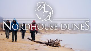 Lake Michigan's Nordhouse Dunes | Celebrating New Years on Frozen Sand Dunes 4K