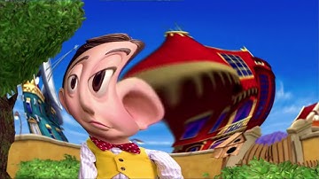 The Mine song low pitched but every mine highers the pitch.