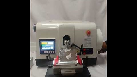 how to use fully automatic microtome by WESWOX