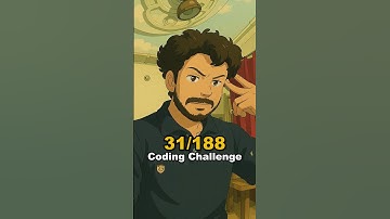 Day 31/188 Coding Challenge #188dayscodingchallenge #akhilpal #dsa #coding #java #codingchallenges