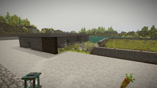 Vintage Story: Touring Lone Wolf's home base #vintagestory