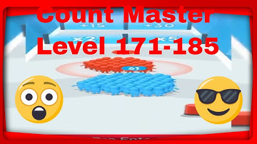 Count Master Crowd Runner Walkthrough | Funny Game Play | Level 171-185 #countmaster #funny #game