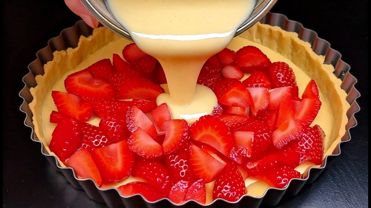 UNGLAUBLICH leckerer Erdbeerkuchen! Das Geheimnis liegt in der Kombination der Zutaten!