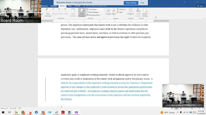 CPS' Policy and Equity Committee Meeting — November 10, 2022