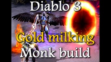 Diablo 3 Gold Milking Monk Farming