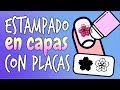 ¡ME ENCANTÓ! · ESTAMPADO en CAPAS con PLACAS de UÑAS 💅🏼