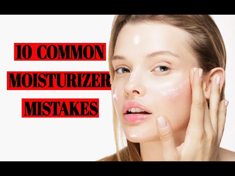 10 Common Moisturizer Mistakes You're Making... - YouTube