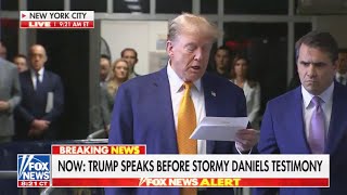 Trump CRUMBLES on day of Stormy Daniels testimony
