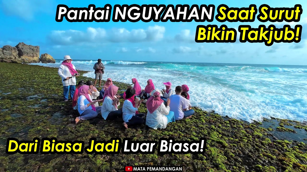 Perjalanan ke Pantai NGUYAHAN Gunung Kidul | Kondisi Terbaru Wisata Jogja 2025