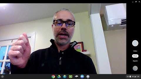 How Students can take photos on a Chromebook to submit to Google Classroom