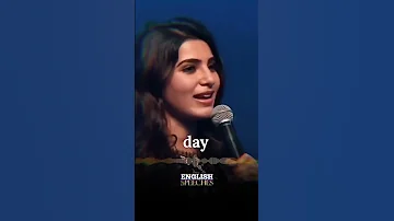 I ate one meal a day | Samantha Ruth Prabhu