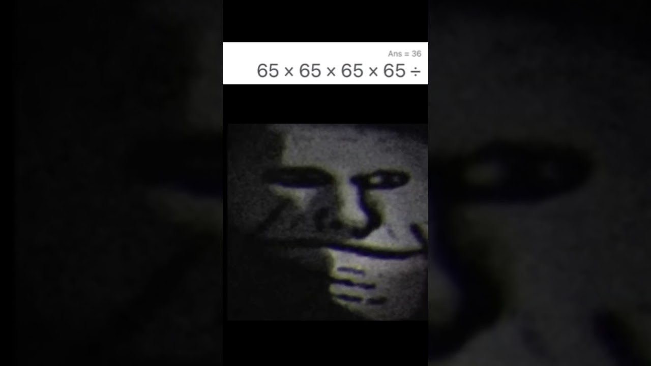 65 x 65 x 65 x 65 / (0) = ∞