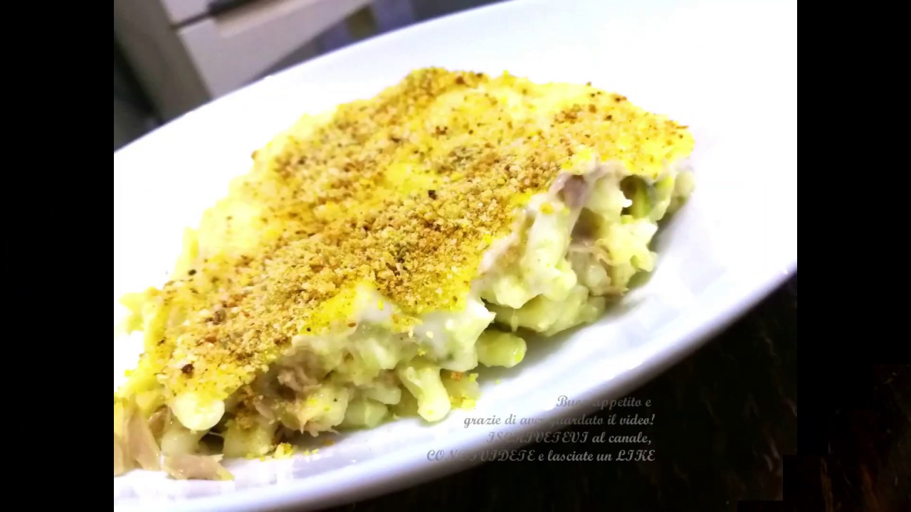 Trofie al forno con zucchine e tonno - CUCINA IN CASA - YouTube