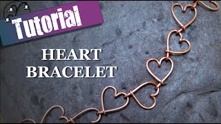 Quick Wire Heart Bracelet