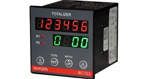 BC 721 - BATCH COUNTER