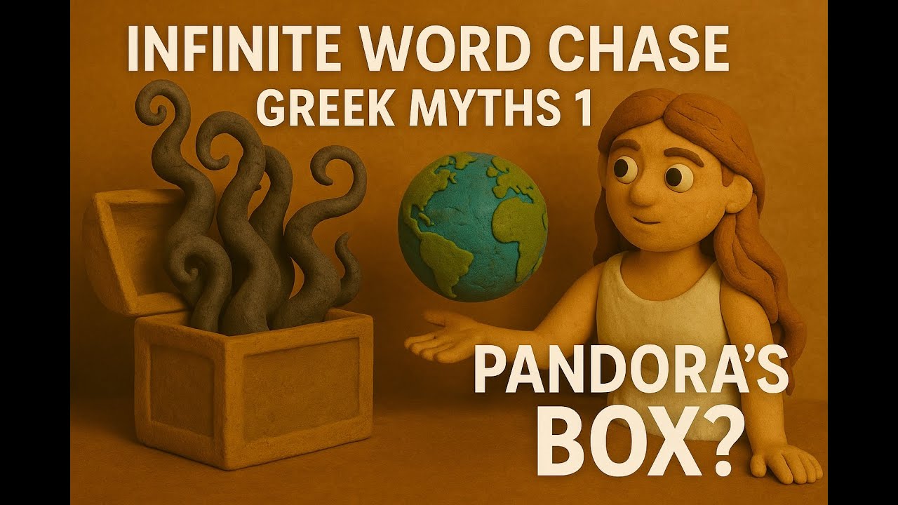 Pandora's box and Prometheus - Infinite Word Chase -Greek Myths - YouTube
