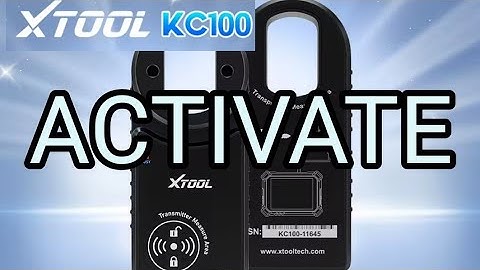 Xtool D8s Activate KC100 key reader VW ,BMW etc Firmware / Install
