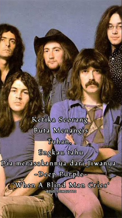Quotes | Deep Purple -When A Blind Man Cries- ✨ #shortsvideo #deeppurple #statuswa #quotes #shorts