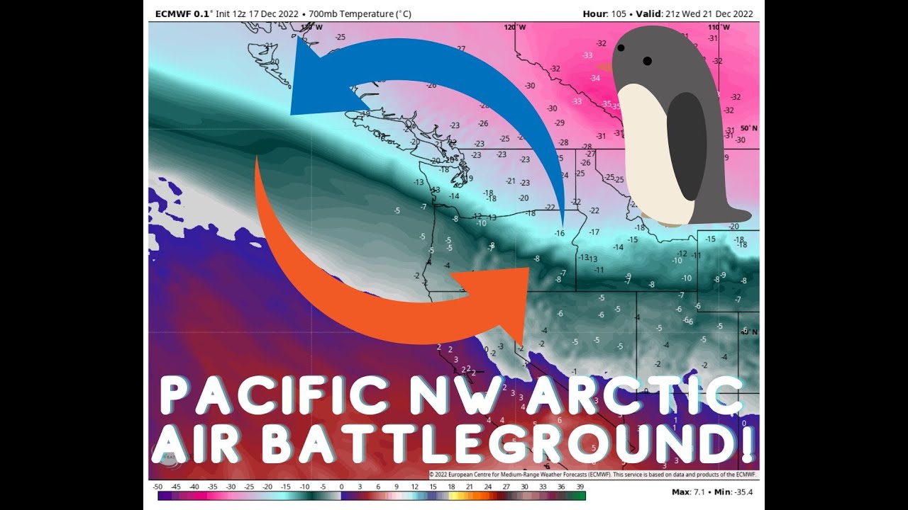 Pacific NW Arctic Air Battleground! - YouTube