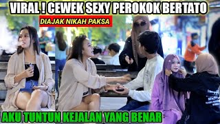 CEWEK S3XY P3ROKOK B3RTATO INSYAF BELAJAR PAKAI HIJAB❗