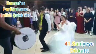 Damattan Gelini Şok Eden Performans Üğünleri Çiftetelli Ikaradeniz