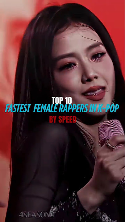 who's the fastest rapper in kpop?#blackpink #rap #kpop #jump #fyp #viral
