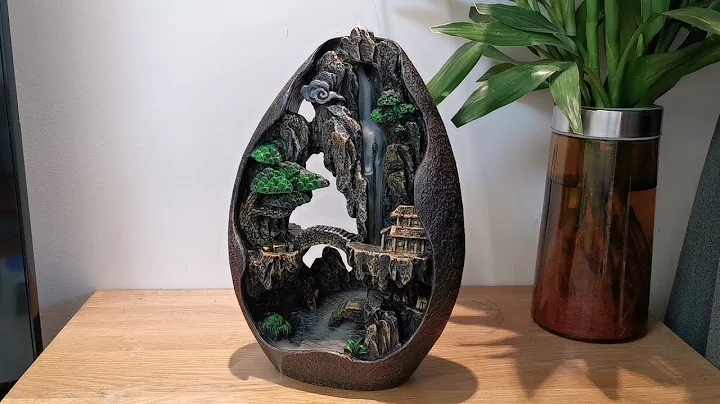 Waterfall Backflow Incense Burner Unboxing 2023