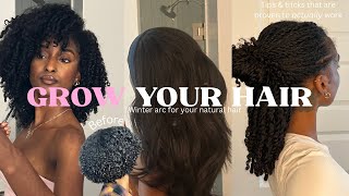 GROWING MY HAIR FOR WINTER | tips, tricks, and the growth plan | EP01