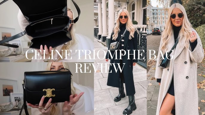 Celine Triomphe Bag Review: Pros & Cons, Modshots, What Fits