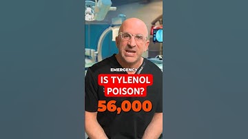 Tylenol - Acetaminophen: Pain Med or Poison? ☠️ #shorts