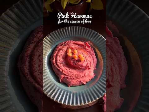 Humus recipe that you need to try! #humus #beetroot #pinkhumus #quickrecipe
