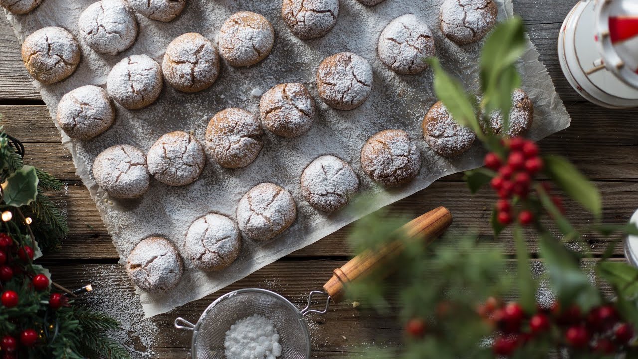 Παραδοσιακοί κουραμπιέδες! | Τιμολέων Διαμαντής