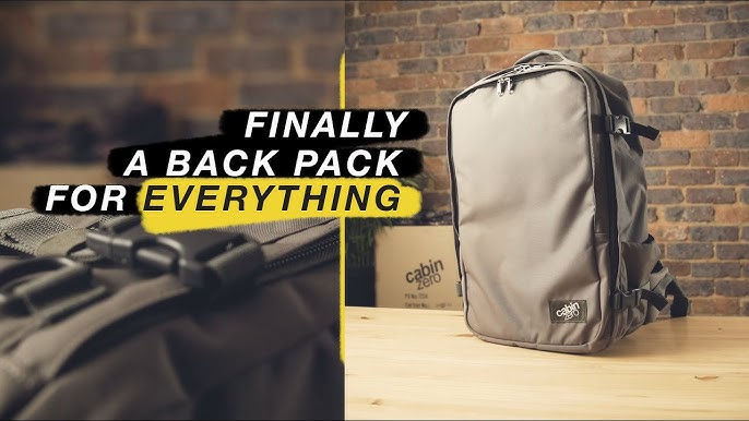 CabinZero Classic Travel Backpack Review (2 Weeks of Use) 