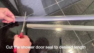 How to Change Shower Glass Seal
