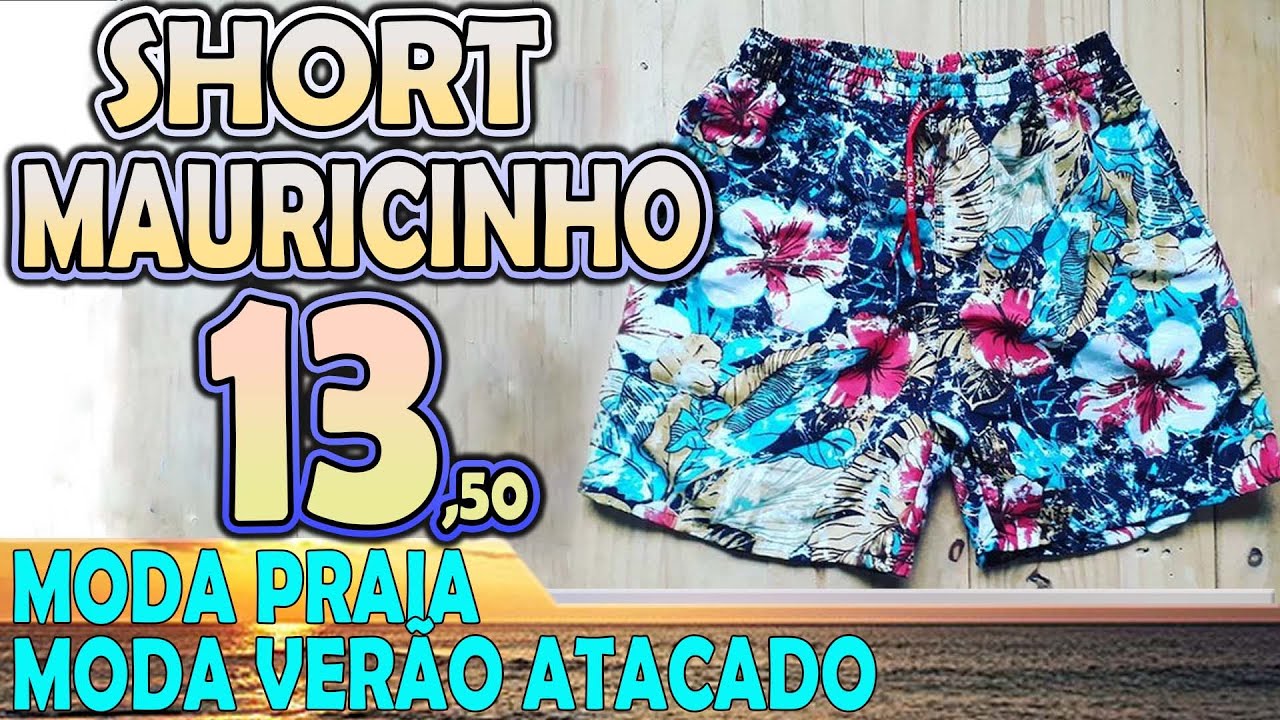 short mauricinho atacado brás