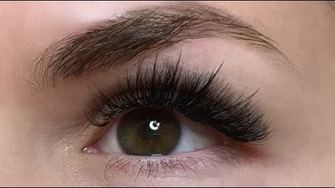 Wispy Eyelash Extension - Strip Lash - Classic Strip full set Full Tutorial