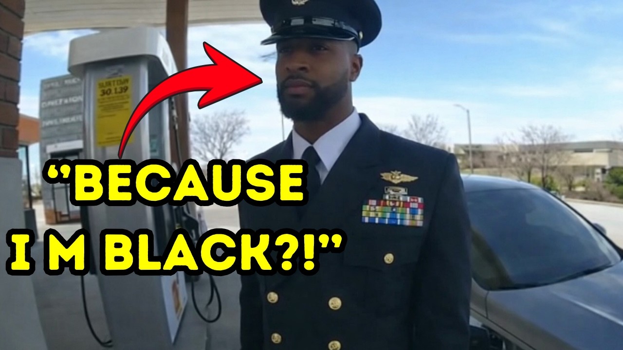 Officer Detains Navy SEAL in Full Uniform at Gas Station — What Happens Next Shocks Everyone
