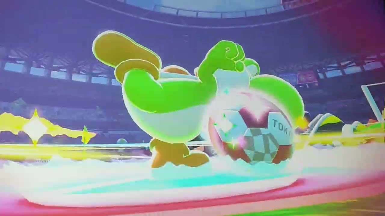 Tails VS Yoshi recreada en Nintendo 