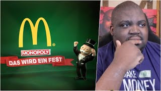 BLACKBROS REAGIEREN AUF: Der große McDonald’s Monopoly Betrug