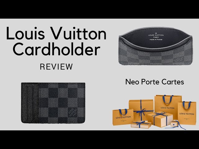 Louis Vuitton Neo Porte Cartes Damier Graphite Card Holder