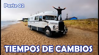 LA VIEJA VIAJERA se renueva!  Primeros cambios en el Mercedes 312  (parte #02) #patagonia #viaje