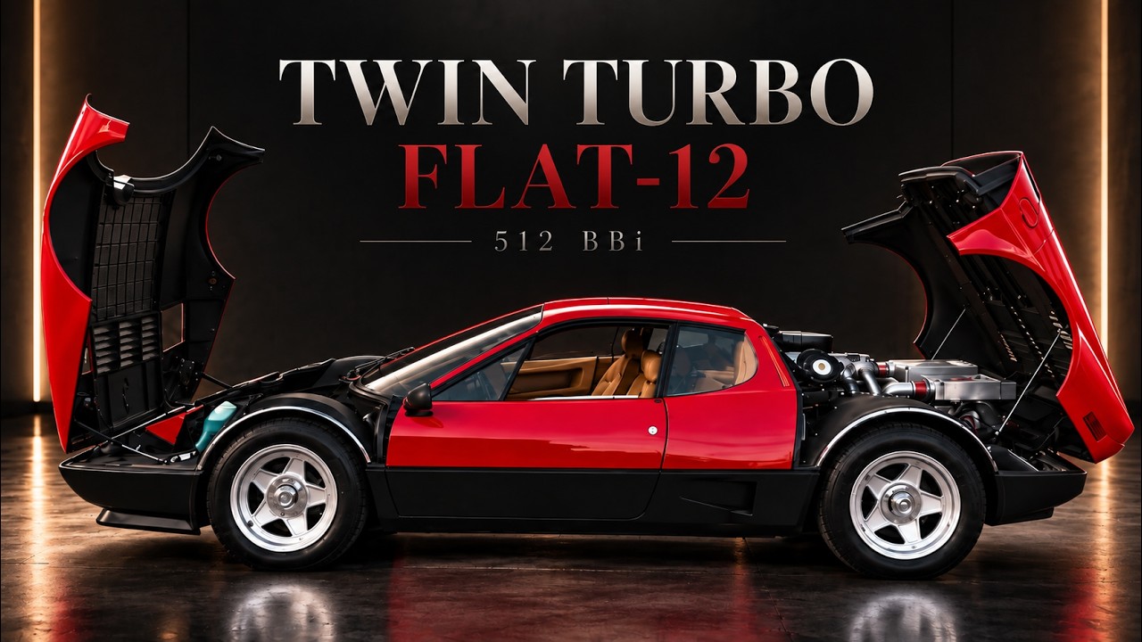 Twin-Turbo Ferrari 512 BBi: One of Only a Handful Built