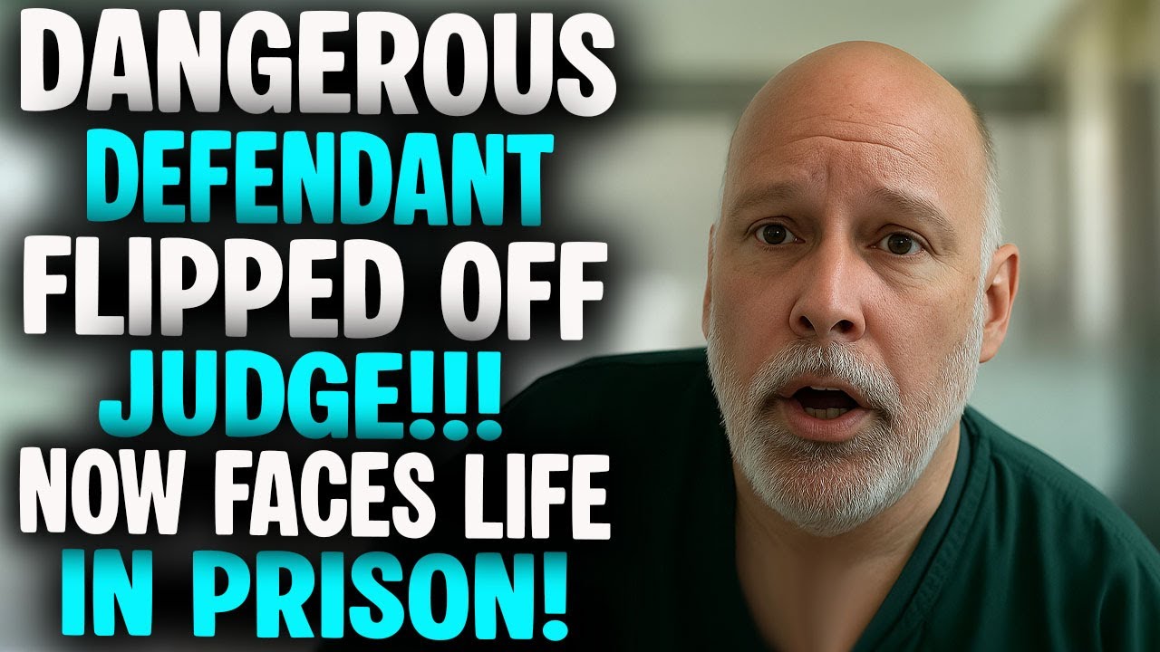 Defendant CURSES OUT the Judge — Now Facing LIFE in Prison! Pro Se ...