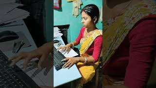 Computer Data Entry // my wife data entry 😁😁 image