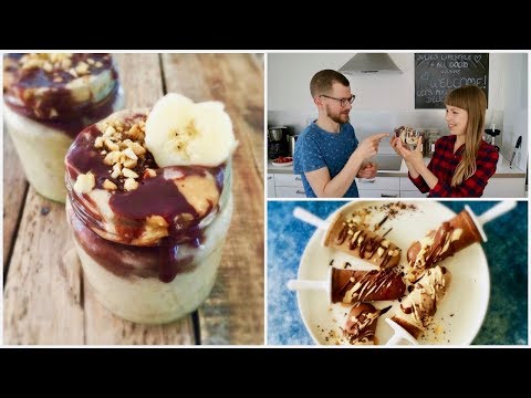 Chocolate Peanut Butter Banana Ice Cream | Easy Vegan Recipe for Snickers Ice Cream