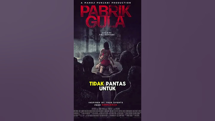 FILM PABRIK GULA MENUAI KONTROVERSI PADA POSTER FILM #shortvideo #shorts