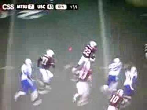 Bobby Wallace 88 yd TD run vs MTSU