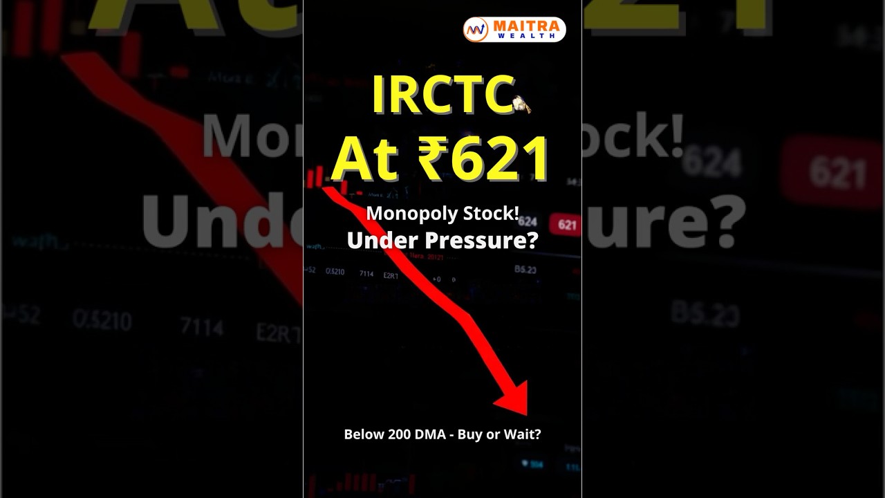 IRCTC at ₹621 Monopoly Stock Under Pressure?