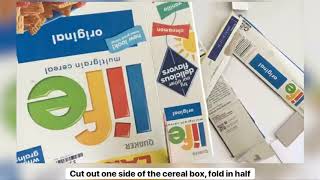 Cereal Box Sketchbook